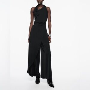 LONG SARONG PANTS JUMPSUIT | S